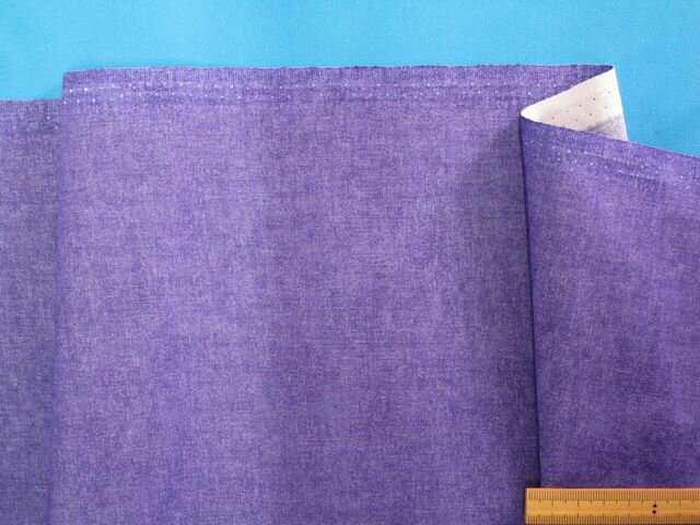 綿プリント生地（STOF fabrics）紫系（110cm幅 2m）