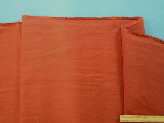 綿麻ワッシャー生地レンガ（110cm幅　2m）