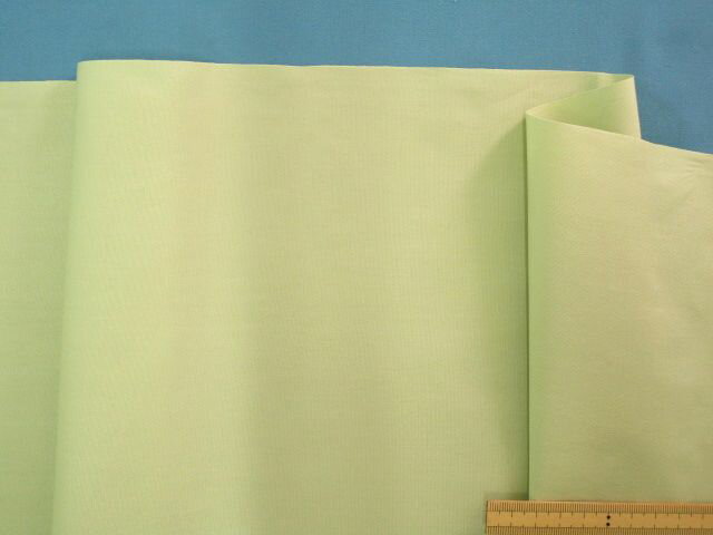 綿ブロード生地ワサビ（110cm幅　2m）