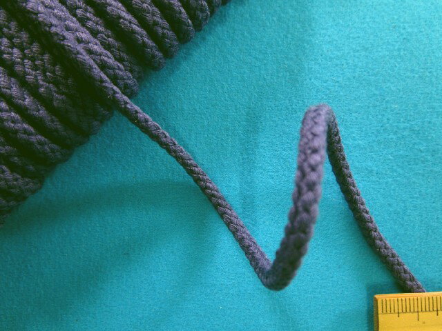 アクリル江戸打ひも(中太）紫系