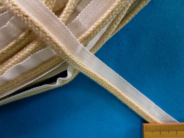 パイピング（1.1cm幅 10m巻）ベージュ