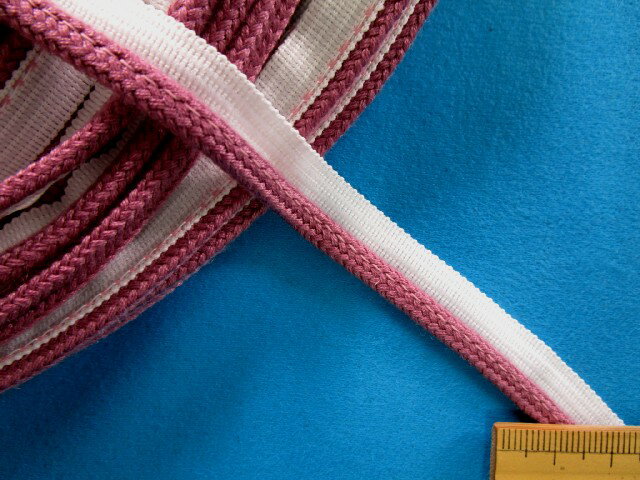 パイピング（1.1cm幅 10m巻）紫ピンク//