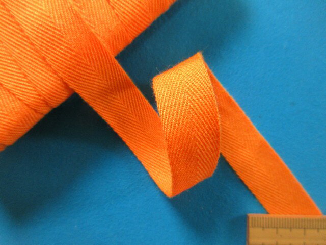 アクリルテープ（ソフトタイプ）（1.5cm幅 15m巻）オレンジ