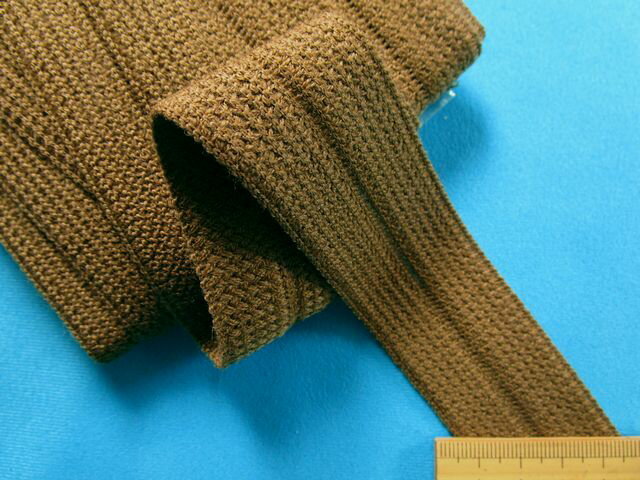 ウールふちどりテープ（3cm幅 5m巻）渋茶