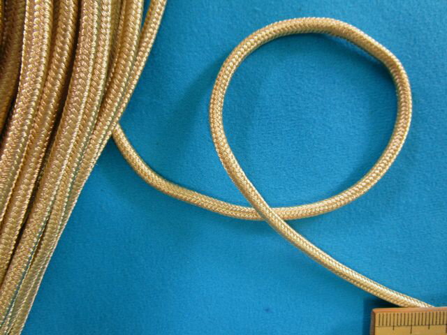 芯入りコードベージュ　15m