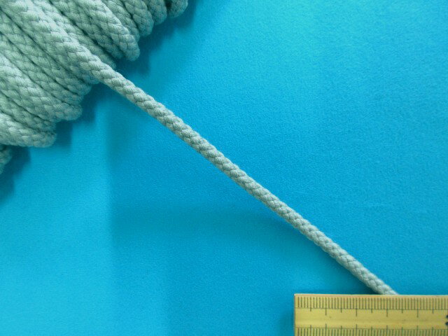 アクリル江戸打ひも(太）ブルーグレー系