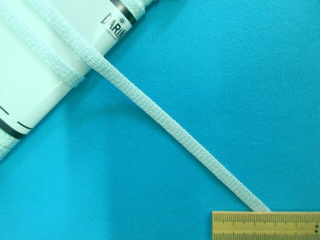 ラメ平ソフトコード(6mm)水色