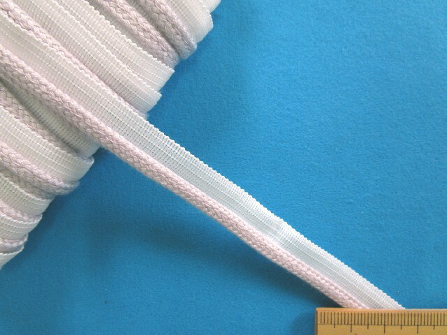 パイピング（1cm幅 10m巻）薄グレー//