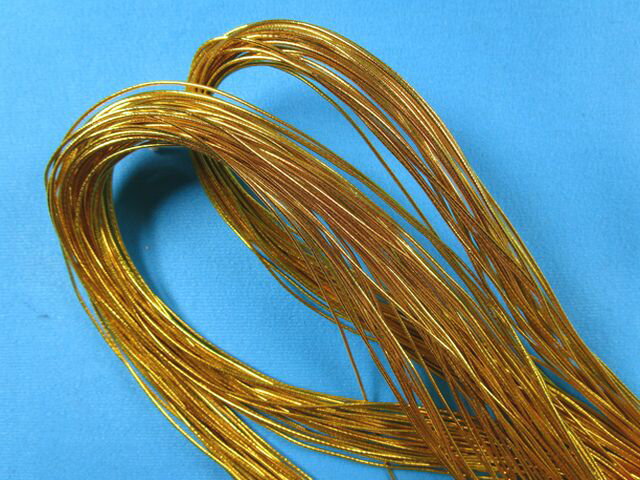 在庫処分ラメゴム（極細・30m）金