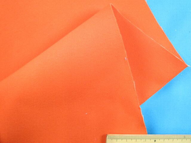 9号帆布（パラフィン加工）濃オレンジ（92cm幅 50cm）