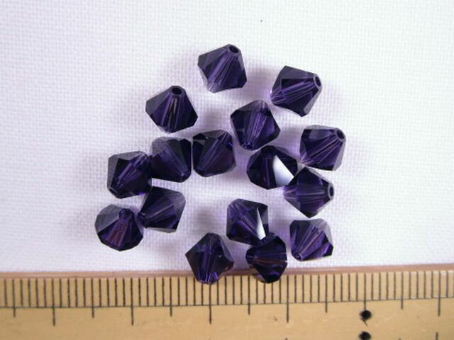 スワロフスキー5301（6mm）Purple　Velvet（277）