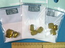 チャトン 長方形3パックセット薄渋オレンジ系