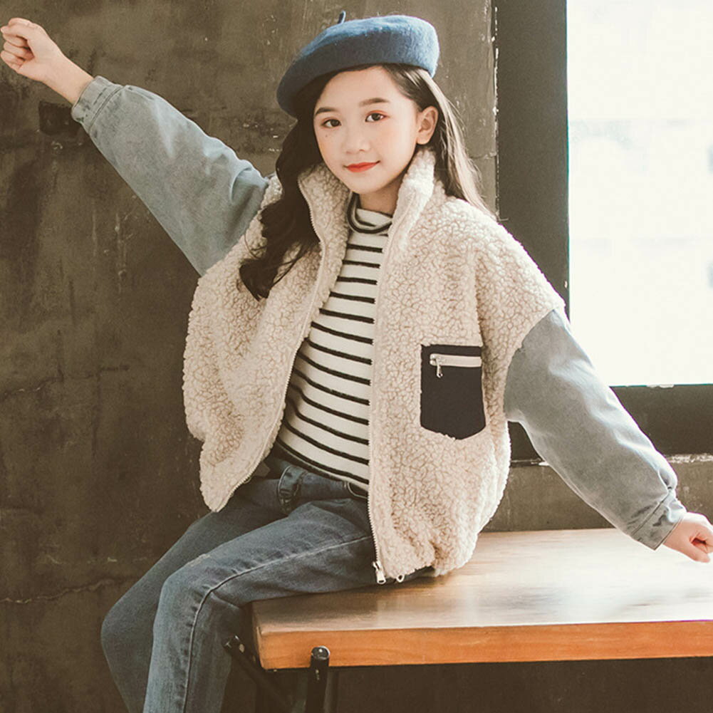 ボアジャケット 女の子 子供服 コート ジャケット ボアブルゾン キッズ アウター 子ども服 こども服 もこもこ ボアコート ブルゾン ボアジャケット フリース...