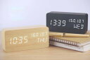 置き時計 時計 おしゃれ カレンダー 卓上 時計 置時計 人気 目覚まし時計 音感センサー 省エネ USB/乾電池給電 カレンダー 日付 温度表示 LED ギフト
