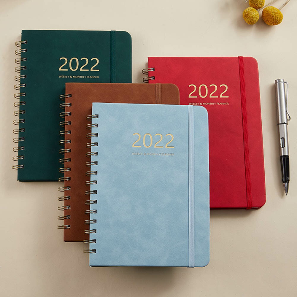 手帳 2022 スケジュール帳 学研ステイフル スタディプランナー 勉強 時間 管理 A5 ノート リスト スケジュール 日記プランナー