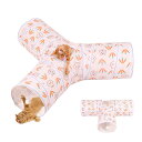 猫 トンネル 猫 おもちゃ 3通 キャットトンネル ペット玩具 猫トンネル 折りたたみ式 ペット用品おもちゃ 3つのトンネル ネコ 猫用おもちゃ 子犬 うさぎ ウサギ 運動不足 対策 玩具 猫用品 ペットグッズ