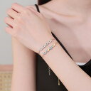 ブレスレット レディース 波の形 お洒落 上品 シンプル ブレスレット 女性 アクセサリー 長さ調整可能 細タイプ プレゼント 母の日 誕生日 2個セット