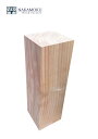 国産イチョウ材 彫刻用 木彫り材 サイズ:300mm×100mm×100mm 無塗品 長さ 30cm クラフト DIY
