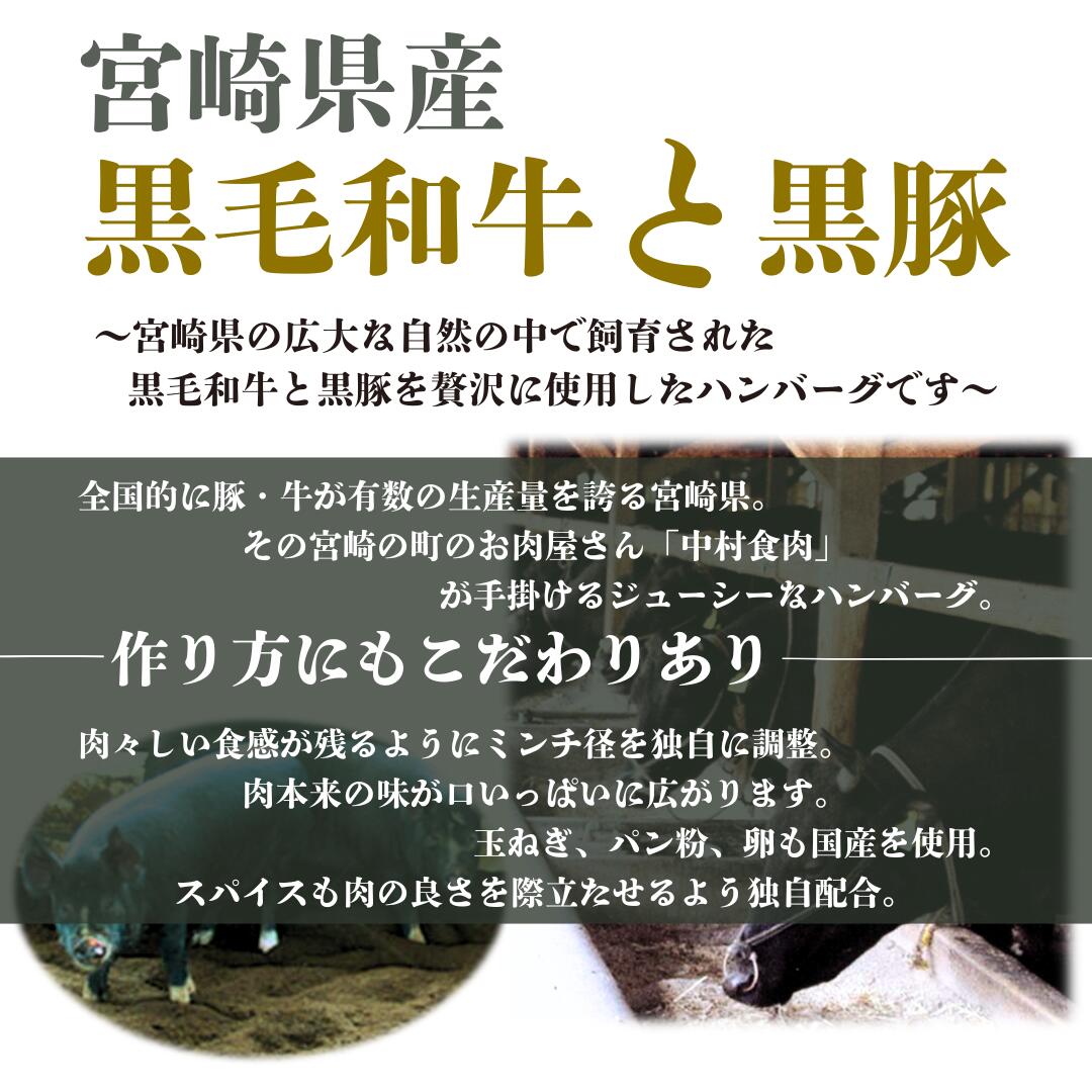 【公式販売店】 マキシマム ハンバーグ 110g nakamura2929-10000010 マキシマム公式ショップ中村食肉 サンプル画像3
