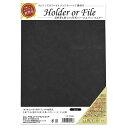 万屋ふじ リーガルパッドホルダー Holder or File Black A4 レターサイズ対応 1個