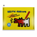 Keith Haring Coloring Postcard Book キース・ヘリング ぬり絵付 PostCardブック