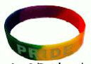 Pride Silicone Bracelet Rainbow Transgender シリコンブレスレット
