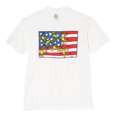 KeithHaring POP SHOP "Flagmen" Tee キース・ヘリング ポップショップ Tシャツ