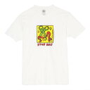 KeithHaring POPSHOP Stop AIDS Tee キース ヘリング ポップショップ Tシャツ