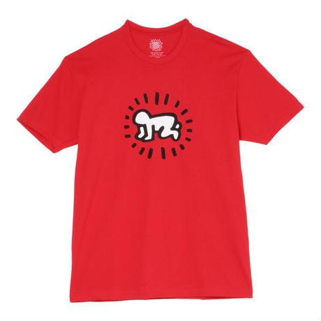 KeithHaring POPSHOP "Baby" Tee Red キース・ヘリング ポップショップ Tシャツ