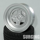 4Spoke TYPE2 オフセット3 フラットシルバー 2個入り