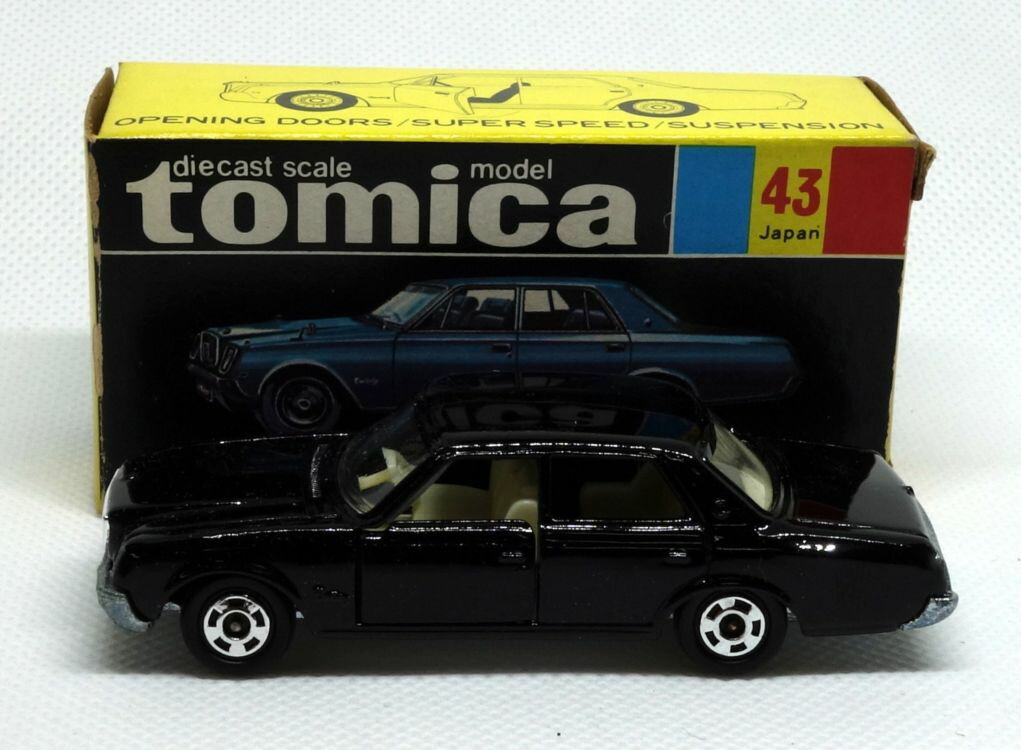 黒箱 トミカ　43　トヨタセンチュリーのサムネイル