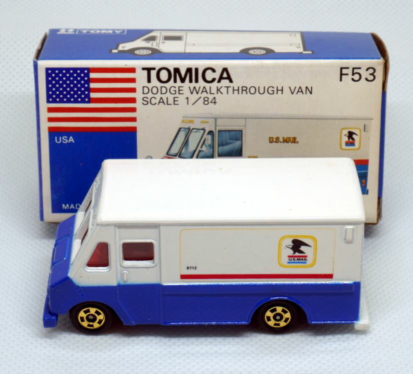 日本TOMICA小汽車 - 以外國車種為主的「藍盒TOMICA」
