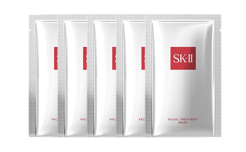 SK-II フェイシャル トリートメント マスク 5P 5枚 サンプル 正規品 スキンケア 顔パック 個包装 潤い フェイスパック 保湿パック パック 顔 マスクパック フェイシャルシート フェイスシート 保湿 sk-2 skii セット プレゼント sk2 エスケーツー シートマスク パックシートのサムネイル