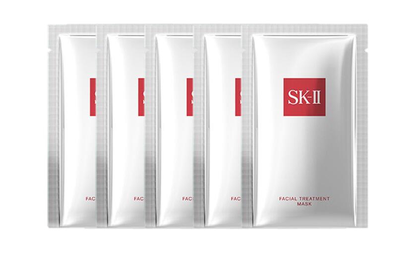 SK-II フェイシャル トリートメント マスク 5P 5枚 サンプル 正規品 スキンケア 顔パック 個包装 潤い フェイスパック 保湿パック パック 顔 マスクパック フェイシャルシート フェイスシート 保湿 sk-2 skii セット プレゼント sk2 エスケーツー シートマスク パックシート