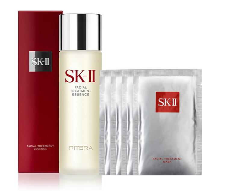 SKⅡ 【正規品】SK-II フェイシャル トリートメント エッセンス コフレ FT エッセンス230ml + マスク4P 化粧水 ローション sk2 SK-II skii SK2 SK-2 エスケーツー フェイスマスク スキンケア シートマスク 妻 プレゼント 彼女 女性 コスメ 美白 パック 美容