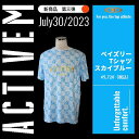 2023年限定カラー スカイブルー アクティブーム ペイズリーTシャツ