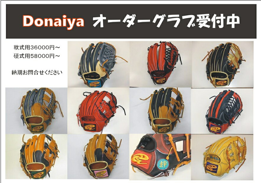 【ドナイヤ】硬式オーダー ステアハイド　【湯もみ＆送料無料】