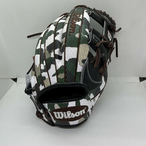 WILSON DUAL 軟式87型投手 カモフラ スーパースキン 11.75インチ【湯もみ＆送料無料】