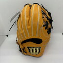 WILSON DUAL 限定カラー Wオレンジ 硬式内野手用1723型【湯もみ&送料無料】