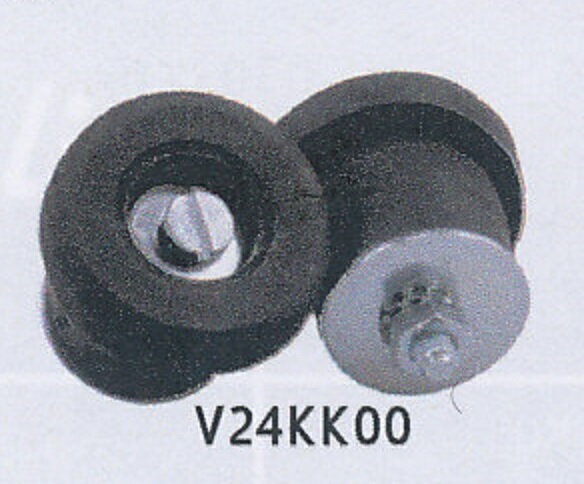 [VELOX]「エンドプラグ」・品番 : 24KK00・ヴィンテージ調整ネジ付きゴム製・2個入り