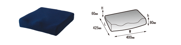 &nbsp; &nbsp;　　　　　　　　　　　　　　　　 メーカー直送ですと全国一律送料500円になります 代金引換の時は宅配小物送料となりますので送料はご確認下さいませ。 配送について&nbsp;&nbsp;&nbsp; 上部と下部での3次元2層構造 カラーはブルーのみになります&nbsp; タカノクッションのラインナップ身体や目的に応じて選択下さいませ&nbsp; &nbsp;&nbsp;&nbsp; &nbsp;&nbsp;&nbsp; &nbsp; スリングシートにこのクッションを置いたときに、体重でたわみにくいようになっています。※お使いになる時は両方のクッションをしっかり合わせてお使いください。 &nbsp; 環境にやさしいクッションです クッション・カバー材ともに、ポリエステル100％でリサイクルが可能です。防災性に優れ、有毒ガスの発生もありません。（防災協会の寝具類認定基準をクリア） 材質　クッション：ポリエステル 　　　カバ−：ポリエステル 滑り止め加工がついている　面を下にして置いてください。クッション後端は、車いすバックサポートの形状に沿うような形（R形状）になっています &nbsp; &nbsp; &nbsp; &nbsp;コンセプト カバーごと丸洗いができるので、いつでも清潔で快適です。通気性に優れ、ムレを防ぐクッションです。 &nbsp;&nbsp;&nbsp; &nbsp;&nbsp;&nbsp; ●体圧分布測定装置（FSA）を用いて測定した、車いすクッションを使用しない場合と使用した場合の体圧分散性の比較 にこにこクッションの優れた体圧分散性 体圧分散性にも配慮しています &nbsp;&nbsp;&nbsp; &nbsp;&nbsp;&nbsp; 主な機能と特徴 新素材は通気性抜群です。 空気や水分を通すポリエステル素材です。そのため、座っている間のムレを解消し、さらっとした使い心地です。 &nbsp;&nbsp;&nbsp; &nbsp; &nbsp; &nbsp; お洗濯の方法 乾燥機の使用も大丈夫。高圧除菌滅菌法・オゾンでの消毒も可能です &nbsp;