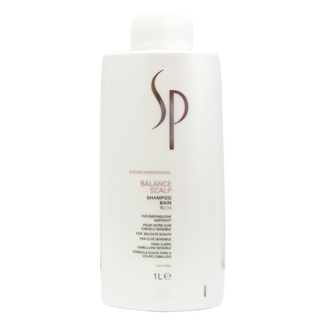 【最大2000円引クーポン5/21 9:59迄】 ウエラ SP バランススキャルプ シャンプーM 1000mL (詰替) ／ WELLA サロン専売品 ヘアケア シャンプー