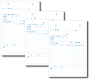 3枚複写伝票　B6サイズ 20冊縦型　（注文書）
