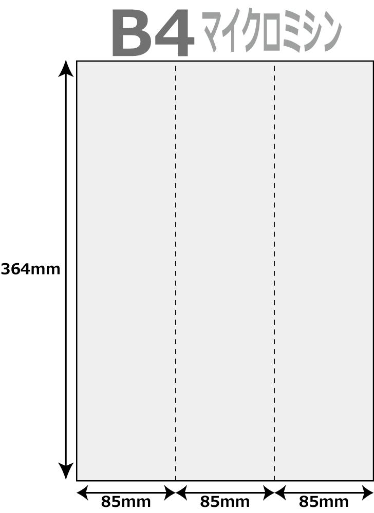 Rakuten - 帳票用紙 500枚 3分割 マイクロミシン タテ2本 B4サイズ レーザープリンター インクジェットプリンター プリンター用紙 マルチプリンタ用 上質コピー用紙 ミシン入り用紙 帳票用紙 3面カット紙