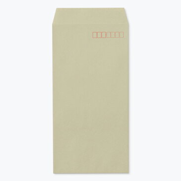 ハート クラフトカラー封筒 長40 グレー 70g/m2 ヨコ貼 枠入 1000枚 nd0821