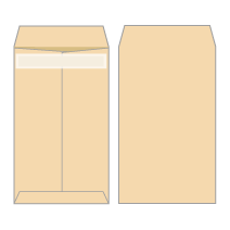 封筒 角8 給料袋 口糊付きクラフト封筒 クラフト グット ( テープ ) 85g 1000枚 紙が厚いタイプです...