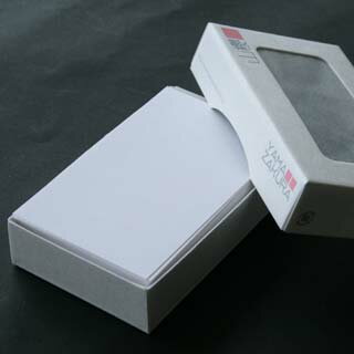 名片 - 名刺 4号 ホワイトプリンス 100枚 / 箱 【 名入れ 印刷なし　紙の販売です 】 【4号 スタンダード　薄口】