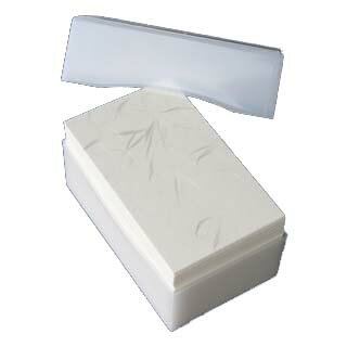 名刺 4号 両面大礼紙 100枚 / 箱 【 名入れ 印刷なし　紙の販売です 】 【 4号 高級和紙 】