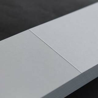 名刺 4号 長二折 クイーン 100枚 / 箱 【 名入れ 印刷なし　紙の販売です 】 【 4号 二つ折り 】