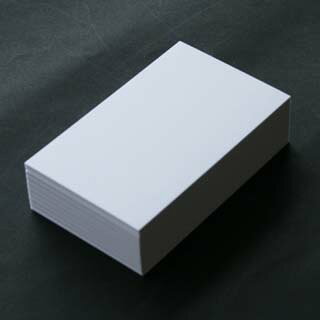 名刺 10面付 110枚 413CoC 【 名入れ 印刷なし　紙の販売です 】【10面付け（ A4 サイズ ） エシカル製..